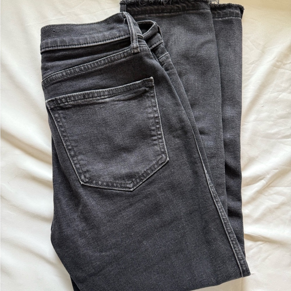 GAP Vintage Slim High Rise Jeans - Charcoal
